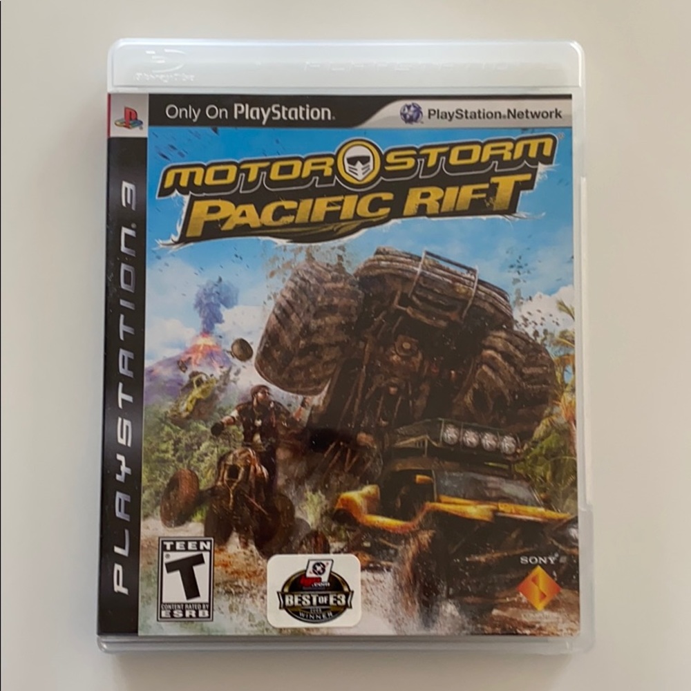 PlayStation 3 Motor Storm Pacific Rift Game